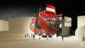 Österreich-Pavillon für die Expo 2025 (Foto: BWM Designers & Architects)