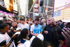 Novak Djokovic in New York City (Foto: waterdrop)