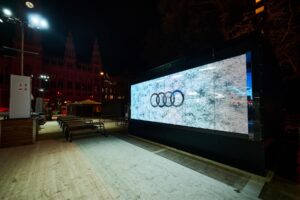Audi-Inszenierung beim Wiener Eistraum 2024 (Fotos: Philipp Carl Riedl/Porsche Holding)