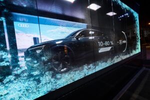Audi-Inszenierung beim Wiener Eistraum 2024 (Fotos: Philipp Carl Riedl/Porsche Holding)