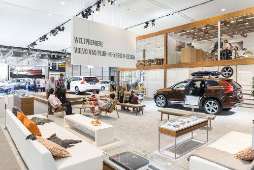 Volvo Messeauftritt erneut mit den Musterknaben