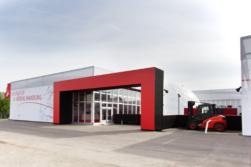 Artlife stattet Erlebniswelt für Linde Material Handling aus