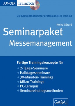 Seminarpaket Messemanagement als CD-ROM erhältlich