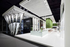 Messestandarchitektur von D’art Design für Schüco auf der BAU 2015