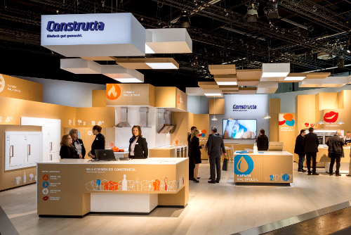 Constructa mit neuem Messekonzept von Schmidhuber bei der Living Kitchen