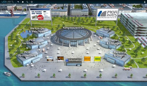 Select AG präsentiert virtuelle Messegelände der „MesseWelt“