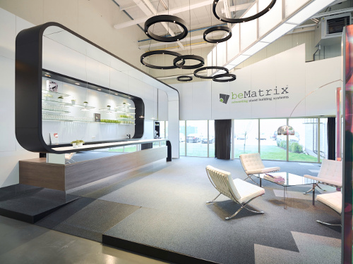beMatrix mit neuem Showroom