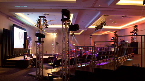 Events und Teambuilding in TV-Studio-Atmosphäre