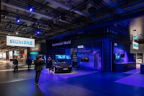 Schmidhuber als Generalübernehmer für Siemens auf der IFA