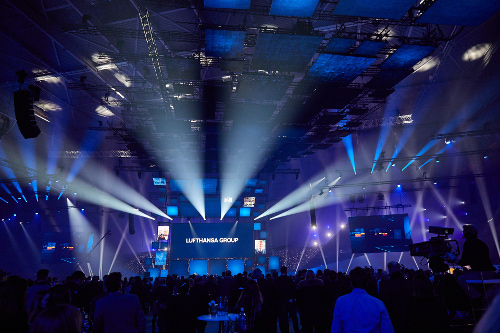 Artlife baut für die Lufthansa Group bei Großevent