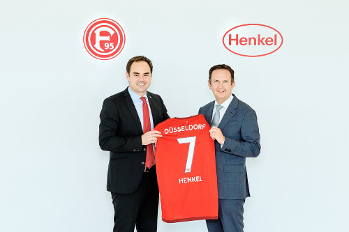 Henkel wieder zurück auf dem Trikot von Fortuna Düsseldorf