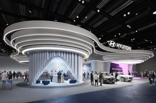 Graft Brandlab kreiert Messe-Raumerlebnis für Hyundai