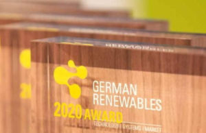 German Renewables Awards 2020 mit Kontrapunkt