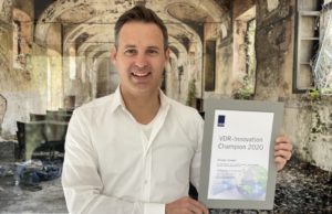 VDR zeichnet Proske als ersten VDR Innovation Champion aus Proske wurde zum ersten VDR Innovation Champion gekürt