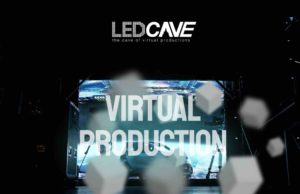 LEDcave bietet größtes Virtual Production Studio Europas