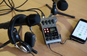 Zoom PodTrak P4 im Redaktionseinsatz beim BlachReport