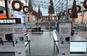 upstairs realisiert kontaktlose Hands-On Promotion für Samsung QLED TV‘s