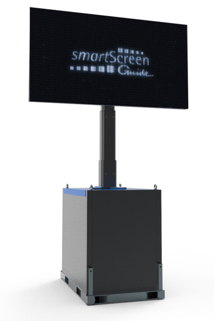 Digitales Leitsystem smartScreen Guide