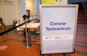 Testzentrum (Foto: Leipziger Messe)