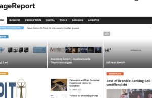 StageReport mit neuer Website