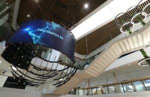 Flad & Flad realisierte digitale Ausstellung The Impulse für Siemens Siemens Besucherzentrum