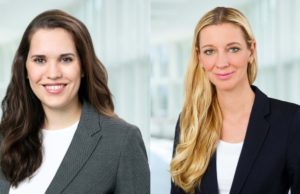 Sarah Heil übernimmt PR- und Kommunikationsarbeit der IFA Sarah Heil, Nicole von der Ropp (von links, Foto: Messe Berlin)