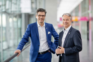 Stefan Lohnert, Roland Bleinroth (von links, Foto: Messe Stuttgart)