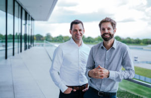Cube-Geschäftsführung: Frank Fichtner, Dr. Michael Schilhaneck (von links, Foto: Cube brand communications)