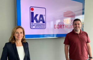 Sabine Loos und Marcel Fuchsberger (Foto: Robin Uhlenbruch)