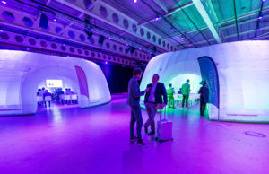 Quickspace entwickelt aufblasbare Wände und Strukturen für Events