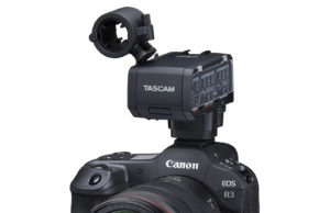 Tascam XLR-Adapter für Kamera
