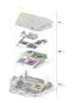 Der Deutsche Pavillon: Explosionsdiagramm / The German Pavilion: Exploded diagram