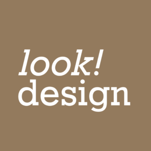 (Logo: look! design)