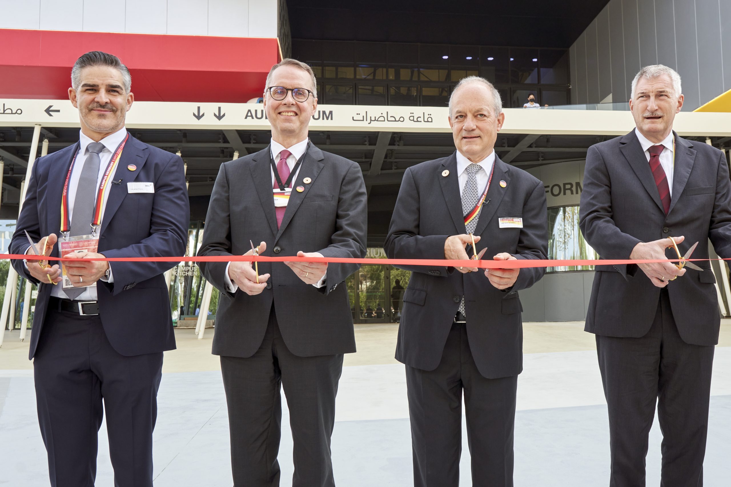 Eröffnung des Deutschen Pavillon auf der EXPO Dubai