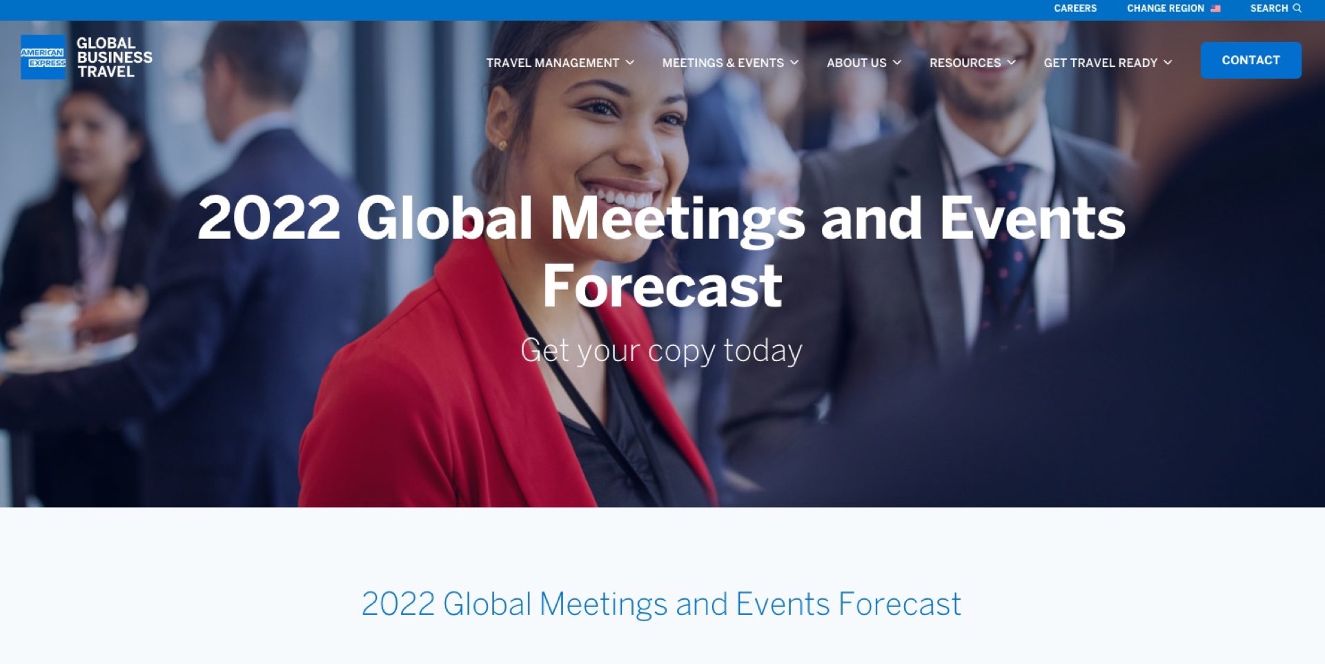 Amex Global Meetings & Events Forecast