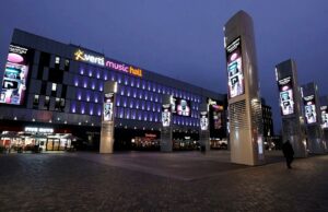 3D-Kampagne am Mercedes Platz (Foto: Goldbach)