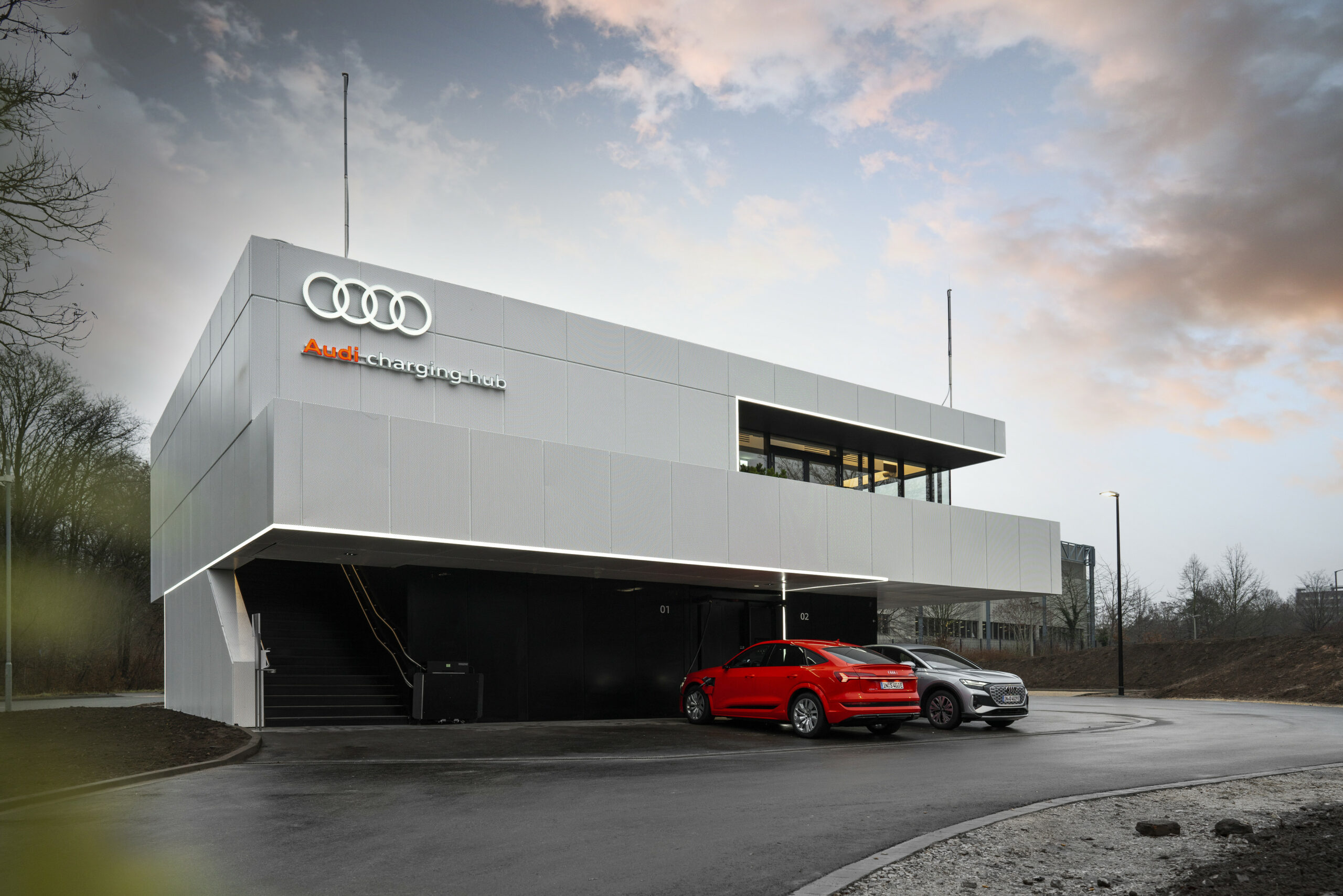 Audi charging hub (Fotos: Audi)