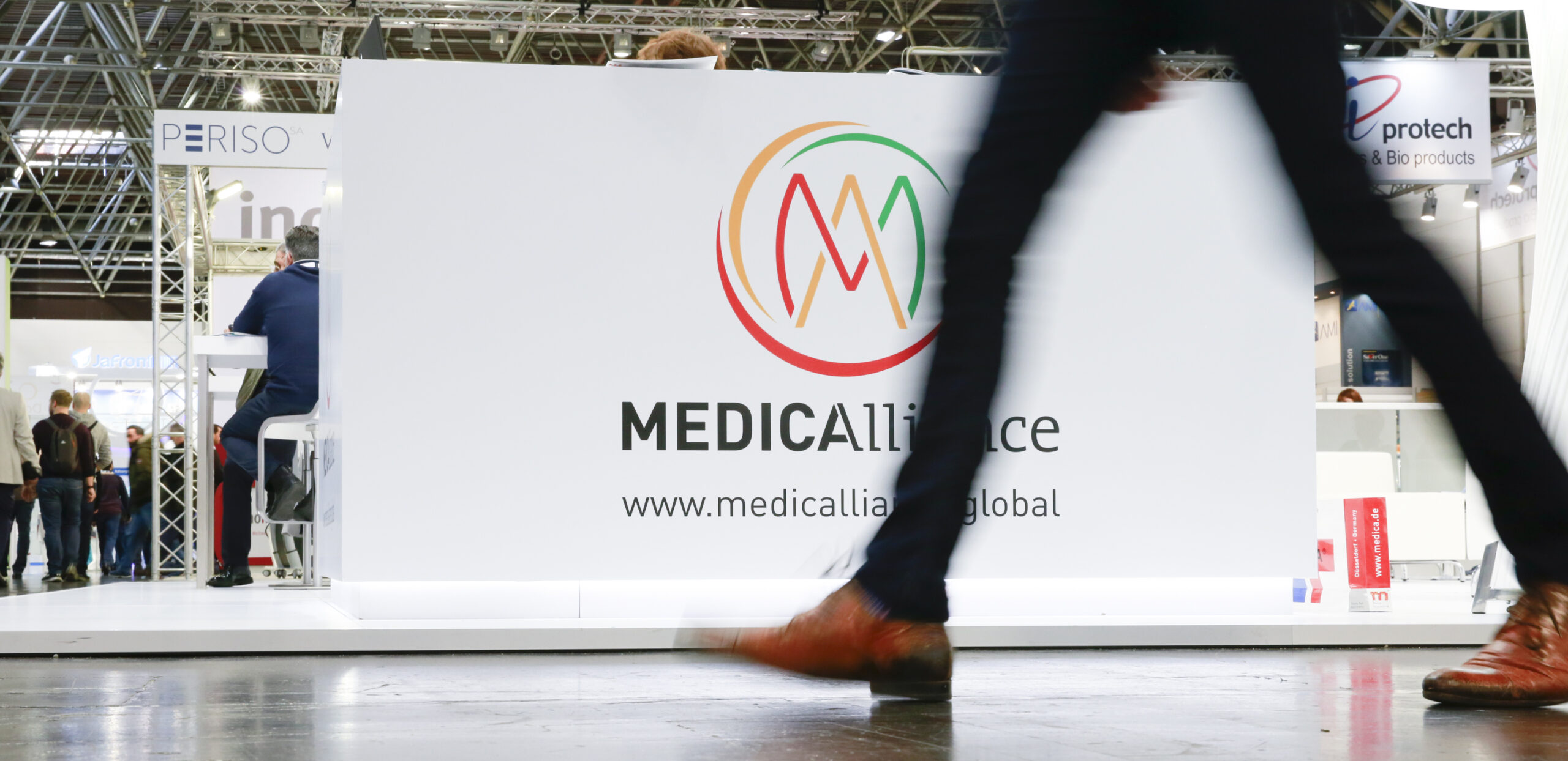 Messestand der Medicalliance bei der Medica (Foto: Constanze Tillmann)
