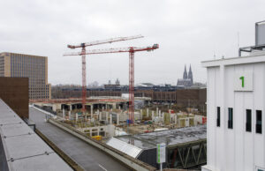 Confex Baustelle, Stand Februar 2022 (Foto: Koelnmesse)