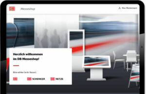 Messeshop der Deutsche Bahn AG (Foto: formativ.net GmbH - Internetagentur)