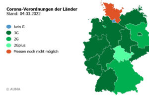 Corona Verordnungen der Länder: Was gilt für Messen?
