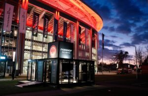 Pop-up Fanshop (Fotos: Eintracht Frankfurt/payfree)