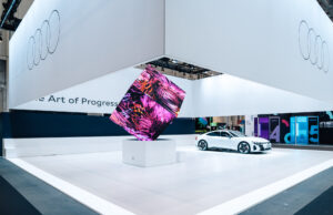 Audi Messestand beim OMR-Festival (Foto: Audi AG)