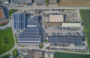 Photovoltaikanlage bei Nüssli nimmt Betrieb auf Photovoltaik-Anlage (Foto: EKS)