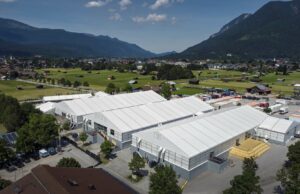 Ressourcenschonendes G7 Medienzentrum auf Schloss Elmau