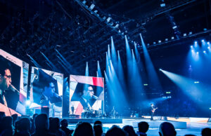 Eventtechnik im Hallenstadion (Foto: Habegger AG)