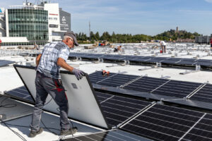 Photovoltaikanlage auf dem ring°werk