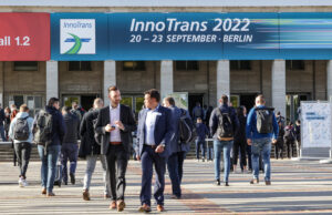 Eingang zur InnoTrans 2022 (Foto: Messe Berlin)