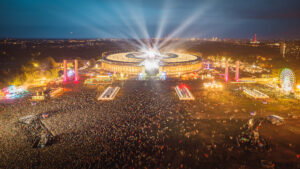 Lollapalooza Festival auf dem Olympiagelände