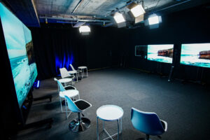 Neues Livestream-Studio (Foto: Christopher Zajac/oneand.online)